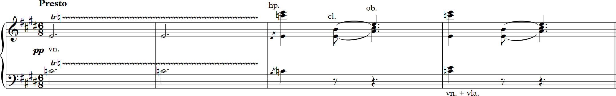 Musical incipit for this work